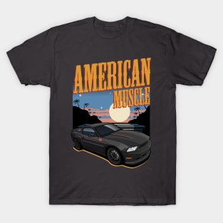 Mustang American Muscle Cars T-Shirt